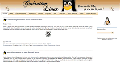 Desktop Screenshot of generation-linux.fr